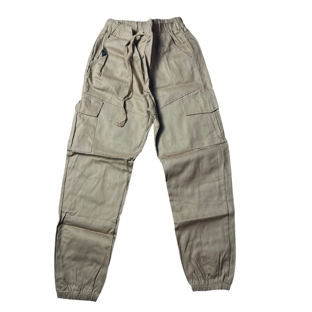 Men's Versatile Cargo Jogger Overalls with Multiple Side Pockets